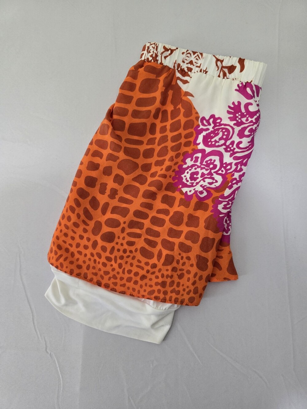 Analili Mixed Print Mini Skirt Size XS